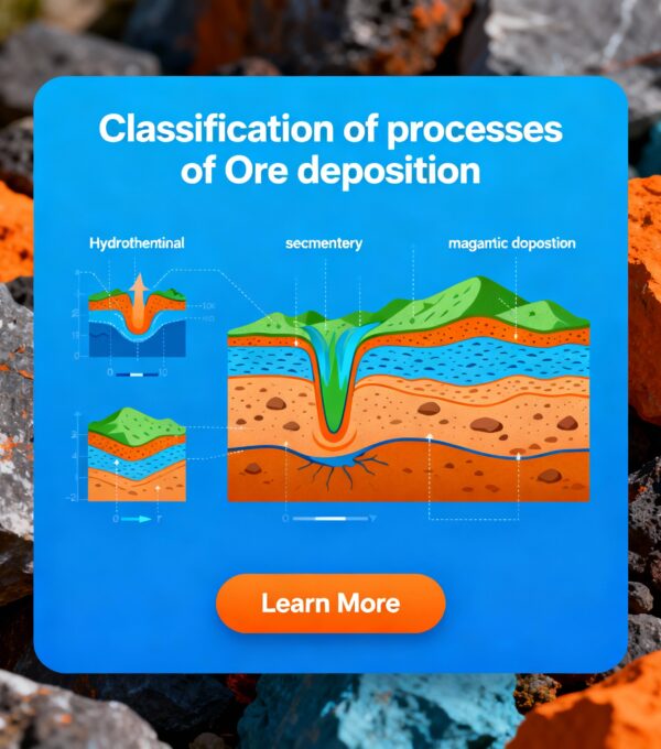 Classification of processes of Ore deposition