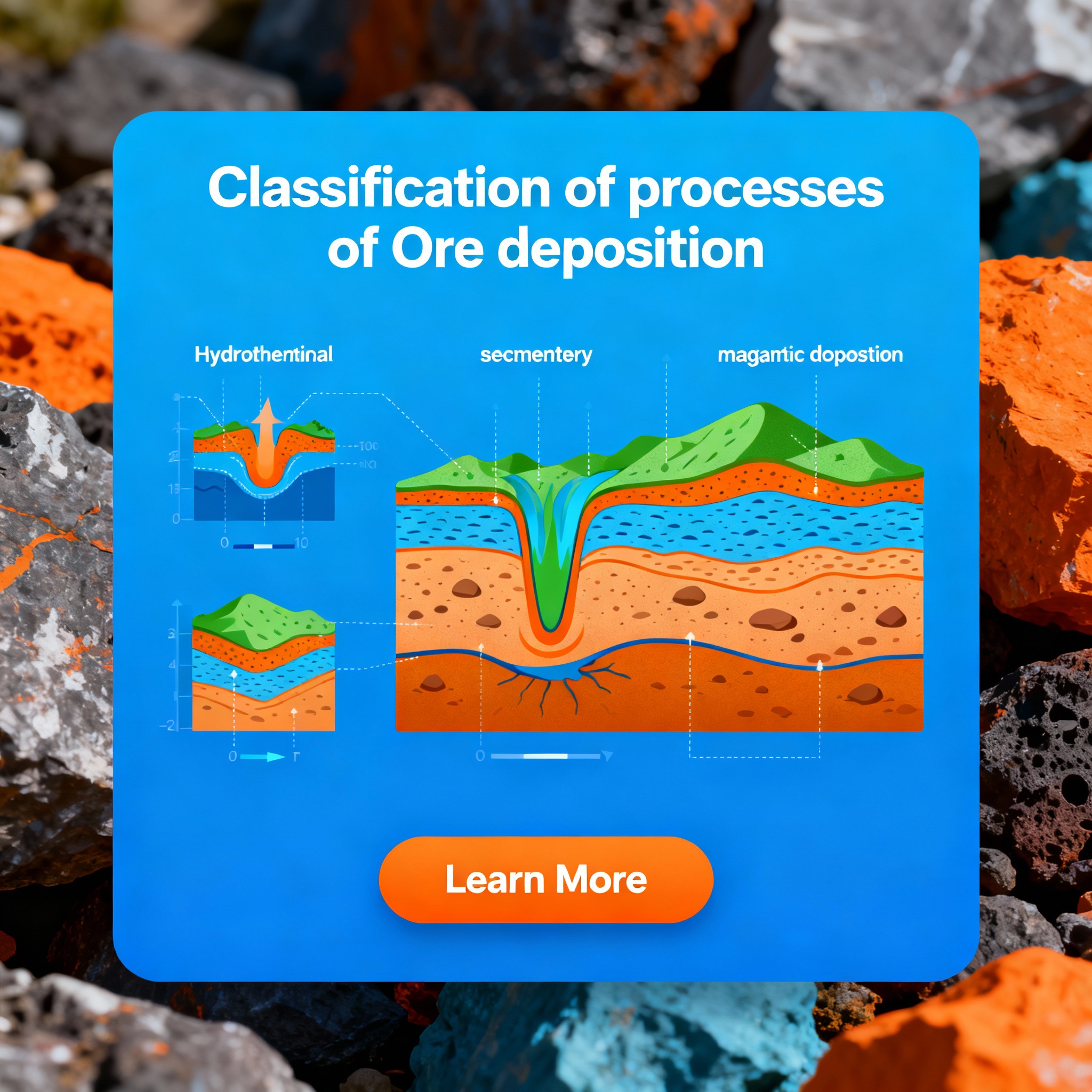 Classification of processes of Ore deposition