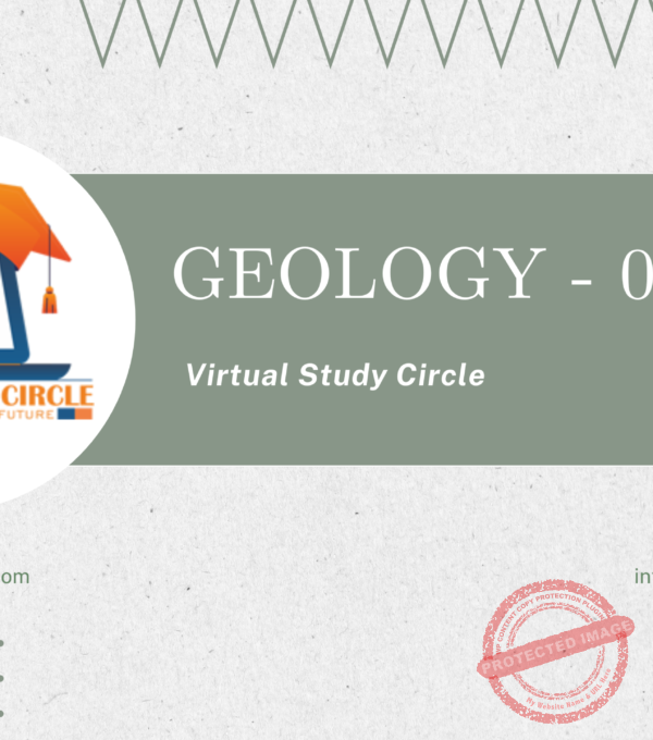 Geology MCQ Practice Paper – 002